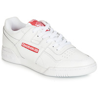 Shoes Low top trainers Reebok Classic WORKOUT PLUS MU White / Red