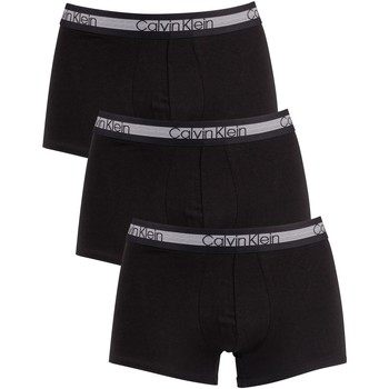 Underwear Men Boxer shorts Calvin Klein Jeans 3 Pack Cooling Trunks black