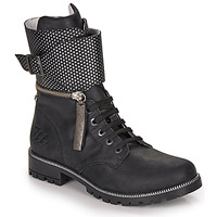 Shoes Girl High boots Ikks PEGGY Black