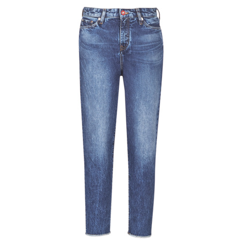Armani Exchange 6GYJ16-Y2MHZ-1502 Blue - Free delivery | Spartoo UK ! -  Clothing Boyfriend jeans Women £ 