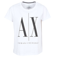 Clothing Women Short-sleeved t-shirts Armani Exchange 8NYTCX-YJG3Z-5102 White