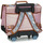 Bags Girl Rucksacks / Trolley bags Tann's CREATION FLORE TROLLEY CARTABLE 38 CM Pink