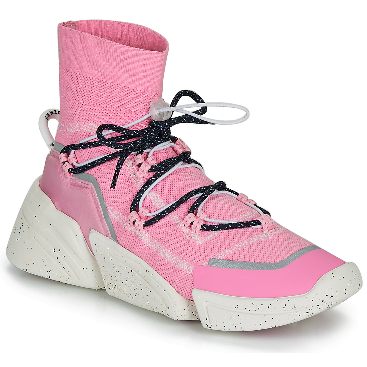Kenzo K Sock Slip On Pink