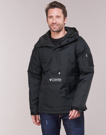 Clothing Men Jackets Columbia CHALLENGER PULLOVER Black