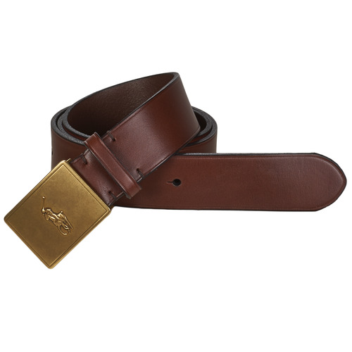 Hallhuber Leather Belt brown casual look Accessories Belts Leather Belts 
