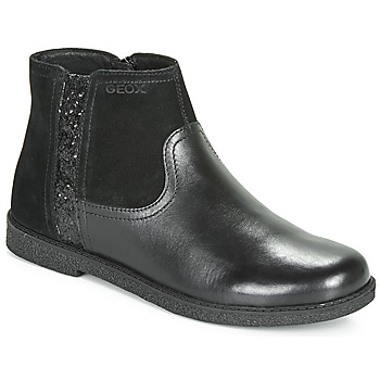 Geox  J SHAWNTEL  girls's Children's Mid Boots in Black