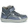 Shoes Boy Hi top trainers Geox J ARZACH BOY Blue / Grey