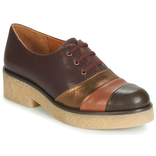 Shoes Women Derby Shoes Chie Mihara YELLOW Bordeaux