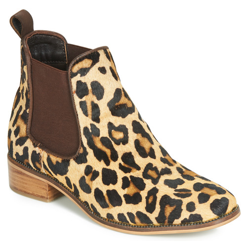 Shoes Women Mid boots Ravel GISBORNE Leopard