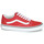 Shoes Low top trainers Vans OLD SKOOL Red