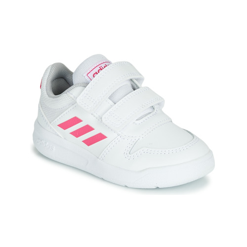 Shoes Girl Low top trainers adidas Performance VECTOR I White / Pink