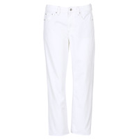 Clothing Women Boyfriend jeans G-Star Raw 3301 MID BOYFRIEND 7/8 White