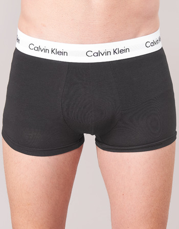 Calvin Klein Jeans COTTON STRECH LOW RISE TRUNK X 3 Black / White / Grey / Mottled
