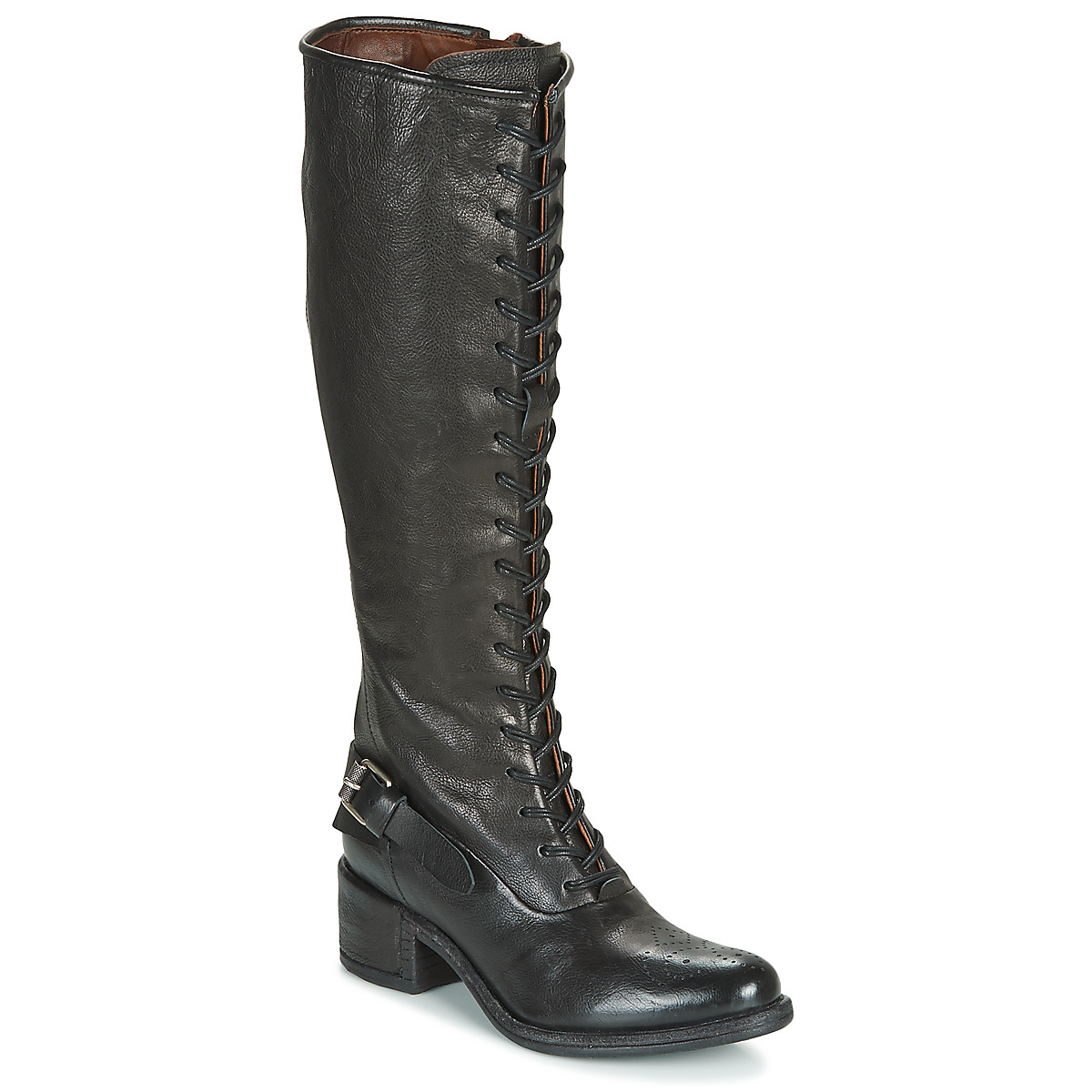 airstep / a.s.98  opea lace  women's high boots in black