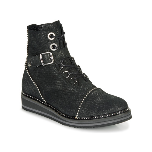 Shoes Women Mid boots Regard ROCTALY V2 CRTE SERPENTE SHABE Black