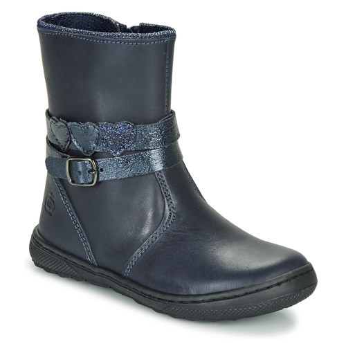 Shoes Girl Mid boots Citrouille et Compagnie LOMINE Blue