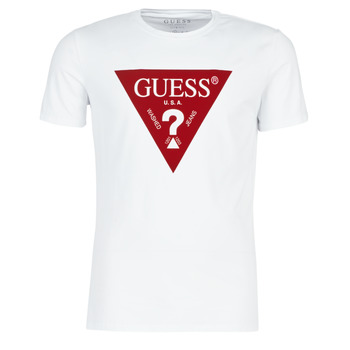 Guess  PACKED  men's T shirt in White