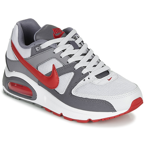 Shoes Men Low top trainers Nike AIR MAX COMMAND Grey / Red