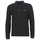 Clothing Men Long-sleeved polo shirts Lyle & Scott LP400VB-574 Black