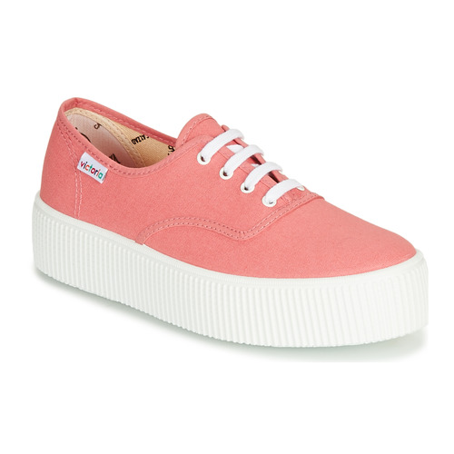 Shoes Women Low top trainers Victoria 1915 DOBLE LONA Nude