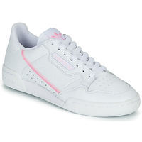 Shoes Women Low top trainers adidas Originals CONTINENTAL 80 W White / Pink