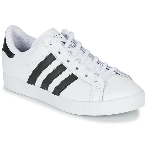 Shoes Children Low top trainers adidas Originals COAST STAR J White / Black