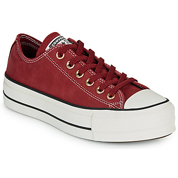 Shoes Women Low top trainers Converse CHUCK TAYLOR ALL STAR LIFT - OX Burgundy