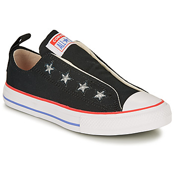 Shoes Girl Low top trainers Converse CHUCK TAYLOR ALL STAR TEEN SLIP CANVAS COLOR - SLIP  black