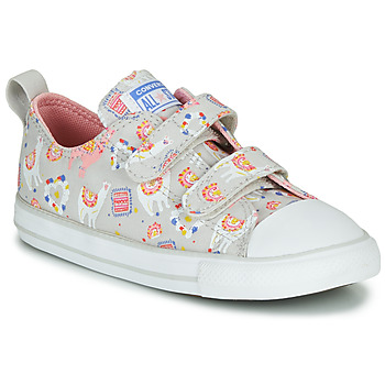 Shoes Girl Low top trainers Converse CHUCK TAYLOR ALL STAR 2V LLAMA - OX Grey