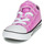 Shoes Girl Low top trainers Converse CHUCK TAYLOR ALL STAR COATED GLITTER 1V - OX Pink