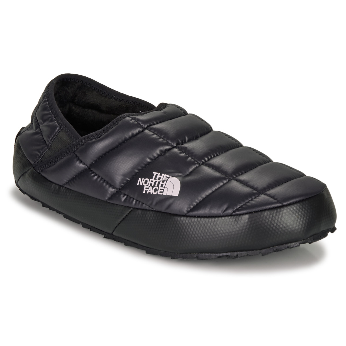 Shoes Men Slippers The North Face THERMOBALL TRACTION MULE V Black / White