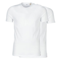 Clothing Men Short-sleeved t-shirts Levi's SLIM 2PK CREWNECK 1 White