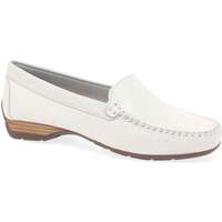 Shoes Women Loafers Charles Clinkard Sun II Womens Moccasins white