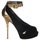 Shoes Women Heels Sebastian VELLURE Black / Gold