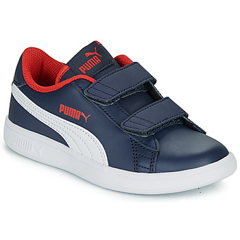 Puma  SMASH PS  boys's Children's Shoes (Trainers) in Blue