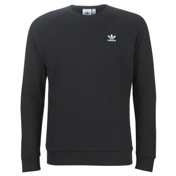 Clothing Men Sweaters adidas Originals ESSENTIAL CREW Black