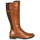 Shoes Women High boots André MAELLE Brown