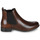 Shoes Women Mid boots André MAGIC Brown