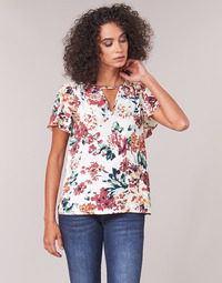 Clothing Women Tops / Blouses Casual Attitude LAURIANA White / Multicolour