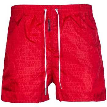 Clothing Men Trunks / Swim shorts Dsquared D7B642440_400red red