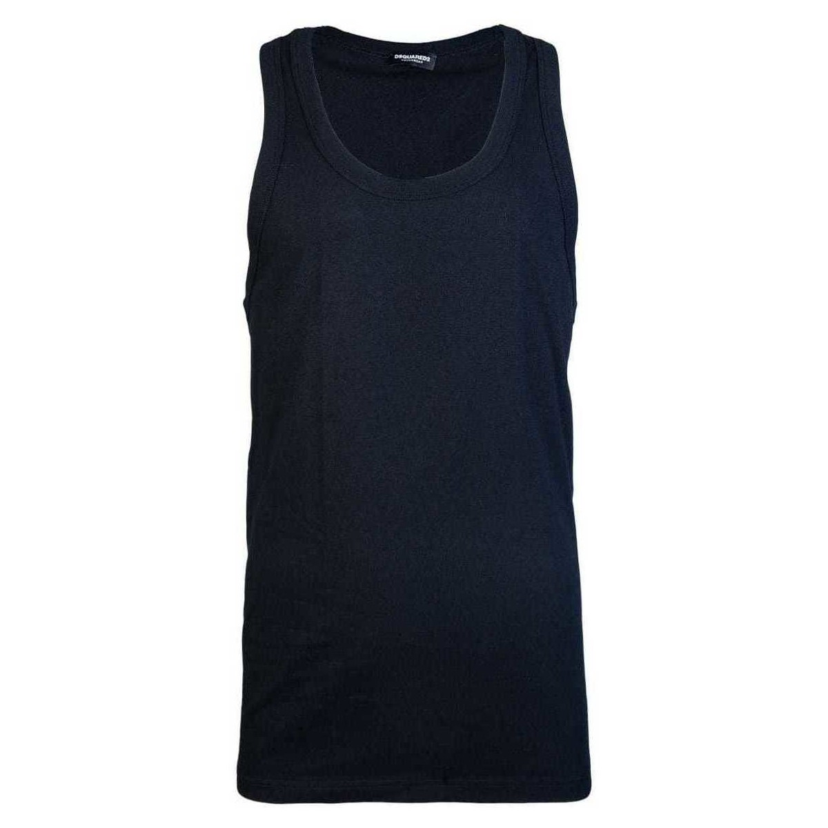 Clothing Men Short-sleeved t-shirts Dsquared D9D202290_200black Black