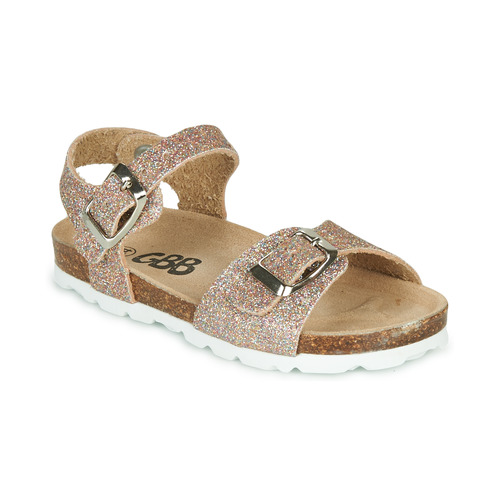 Shoes Girl Sandals GBB PIPPA Pink / Gold