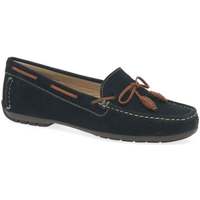 Shoes Women Loafers Charles Clinkard Boat II Womens Moccasins blue