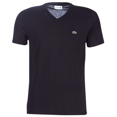 Clothing Men Short-sleeved t-shirts Lacoste TH6710 Black