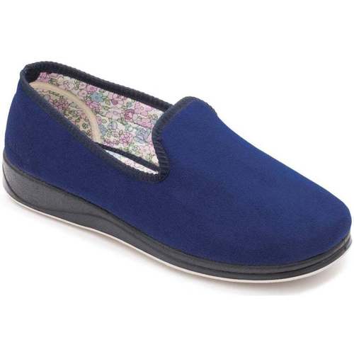 Shoes Women Slippers Padders Repose Womens Fully Lined Slippers blue