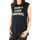 Clothing Women Short-sleeved t-shirts Lee T-shirt  Muscle Tank Black L42CPB01 Black