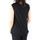 Clothing Women Short-sleeved t-shirts Lee T-shirt  Muscle Tank Black L42CPB01 Black