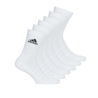 Shoe accessories Sports socks adidas Performance CUSH CRW PACK X6 White