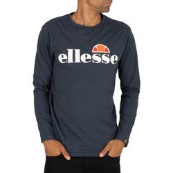 Clothing Men Long sleeved tee-shirts Ellesse SL Grazie Longsleeved T-Shirt blue