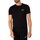 Clothing Men Short-sleeved t-shirts Emporio Armani EA7 Chest Logo T-Shirt black